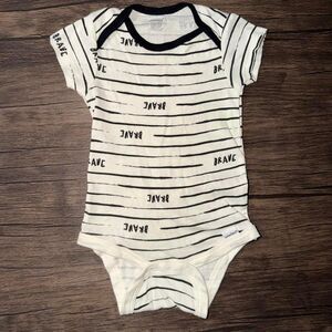 Brave-soul White and Cream Sleepsuits-babygrows